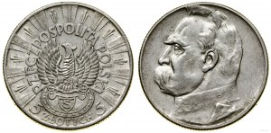 Poland, 5 zloty, 1934 S, Warsaw