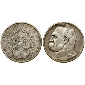Polsko, 5 zlotých, 1934 S, Varšava