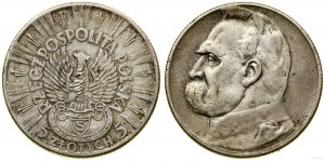 Poland, 5 zloty, 1934 S, Warsaw