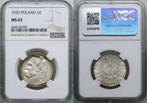 Poland, 5 zloty, 1935, Warsaw