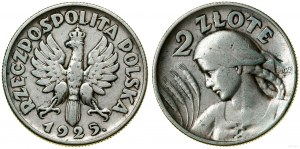 Polsko, 2 zloté, 1925, Londýn