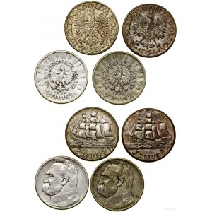 Poland, 4 x 2 gold, 1934 and 1936, Warsaw