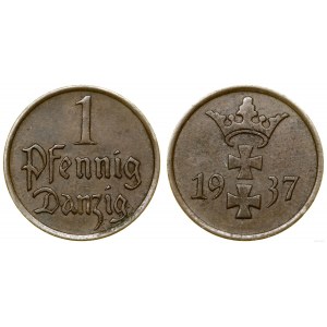 Polska, 1 fenig, 1937, Berlin
