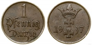Poland, 1 fenig, 1937, Berlin