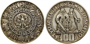 Polsko, 100 zlotých, 1966, Varšava