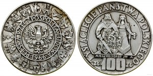 Polsko, 100 zlotých, 1966, Varšava
