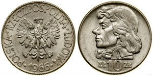 Polsko, 10 zlotých, 1966, Varšava