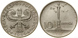 Polsko, 10 zlotých, 1966, Varšava