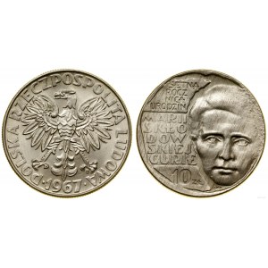 Polsko, 10 zlotých, 1967, Varšava