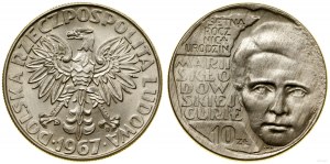 Polsko, 10 zlotých, 1967, Varšava