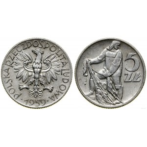 Poland, 5 zloty, 1959, Warsaw