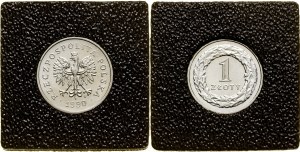 Poland, 1 zloty, 1990, Warsaw