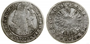 Slezsko, 15 krajcarů, 1663, Brzeg