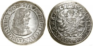 Slezsko, 6 krajcars, 1674 SP, Olesnica