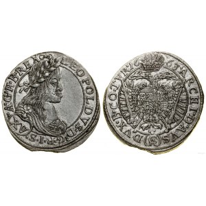 Austria, 15 krajcars, 1663 CA, Vienna