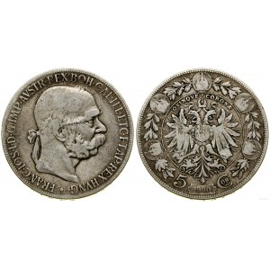 Austria, 5 koron, 1900, Wiedeń