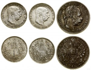 Austria, set of 3 coins