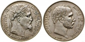 Denmark, 2 rigsdalers, 1863, Copenhagen