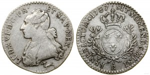 France, 1/10 écu au buste habillé, 1787 R, Orleans
