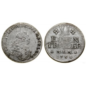 Niemcy, ⅙ talara, 1754
