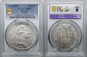 Germany, thaler, 1790 IEC, Dresden