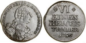Germany, ⅙ thaler, 1756