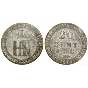 Niemcy, 20 centymów, 1810 C, Clausthal