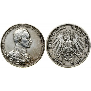 Niemcy, 3 marki, 1913 A, Berlin