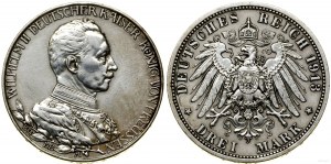 Německo, 2 marky, 1913 A, Berlín