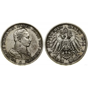 Niemcy, 3 marki, 1914 A, Berlin