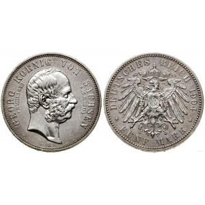 Niemcy, 5 marek pośmiertne, 1904 E, Muldenhütten