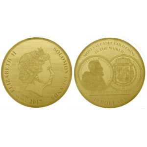 Wyspy Salomona, 10 dolarów, 2017