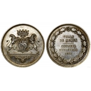 Francja, żeton, 1855