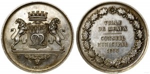 France, token, 1855