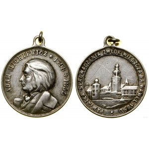 Poland, souvenir of bringing the corpse of Adam Mickiewicz to Krakow, 1890, Krakow