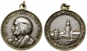 Poland, souvenir of bringing the corpse of Adam Mickiewicz to Krakow, 1890, Krakow
