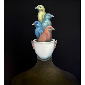 Tomasz POZNAŃSKI (b. 1989), Birdbrain, 2025