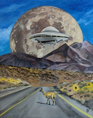 Joanna ABRA (pseud. ur. 1986), UFO LAMA ATAKAMA, 2025
