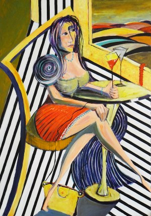 Tomasz KURAN (b. 1972), Satisfied Rachab, 2025