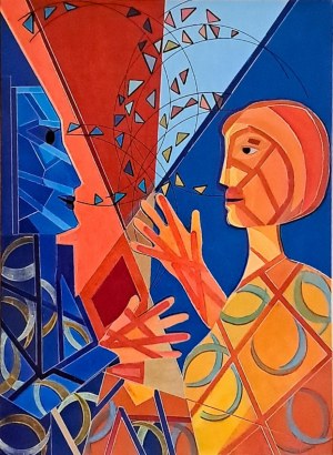 Beata MAJCHRZAK (ur. 1971), Wektor spotkania, 2025