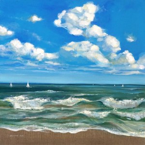 Aleksandra ADAMCZAK (b. 1980), Maritime spaces, 2024