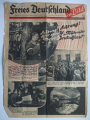 FREIES DEUTSCHLAND im Bild. April 1944. no. 5. format jw. p. 2. folding marks....