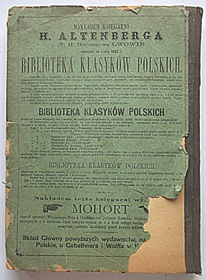 JÓZEFA UNGRA KALENDAR WARSZAWSKI ILLUSTROWANY na rok zwyczajny 1883 który ma dni 365. rok XXXVIII. W-wa 1882...