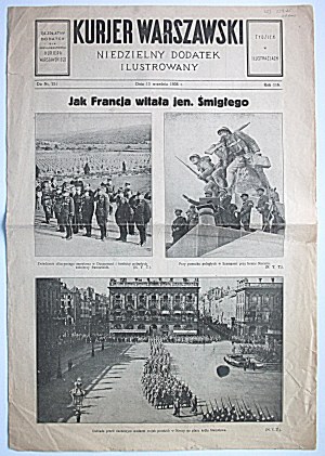 WARSAW COURIER. Sunday Illustrated Supplement to No. 251. W-wa , September 13, 1936. Format 27/39 cm. p...