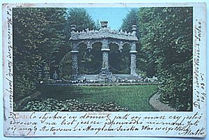LODZ. Jardin Helens. Published by L. Fischer. [No.]. 6259. colored. Date st., post. 1903 r