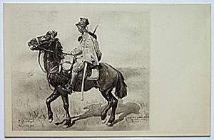 ROZWADOWSKI Z. Ułani. Published by the Supreme National Committee for the purposes of the Legions. Seriea VII. Ch.-b. Clean. Ca...