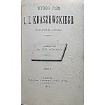 KRASZEWSKI JOZEF IGNACY. A Selection of Writings. (Cheap edition ). Memoirs of Jan Duklan Ochocki. Part I - IV...