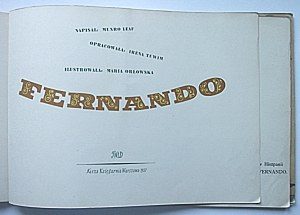 LEAF MUNRO. Fernando. W-wa 1957. published by 