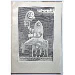 HARASYMOWICZ JERZY. Mit o świętym Jerzym. Kraków 1960. Wyd. Literackie. Druk. Krakowskie Zakł Graf. Nr 7...