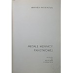 [KATALOG]. Medale Mennicy Państwowej. Opracowała mgr. Wiesława Kowalczyk. W-wa [1969]. Mennica Państwowa...